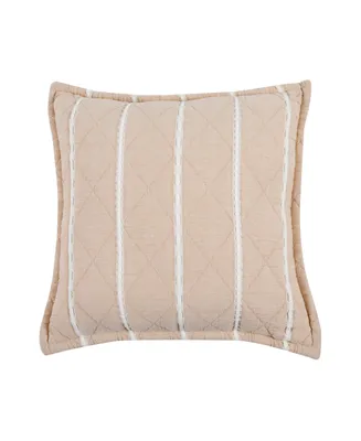 White Sand Playa Square Decorative Pillow Cover, 20" x