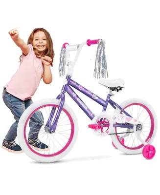 Sugift Kids Bike for Girls, Removable Training Wheels Included, Toddler Bike Bicycle for Kids Ages 4-12 Years Old