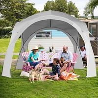 Sugift 11 x 11 Feet Patio Sun Shade Shelter Canopy Tent Portable Upf 50+ Outdoor Beach