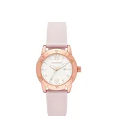 Skechers Redondo Women's 36MM Three-Hand Date Watch Pink