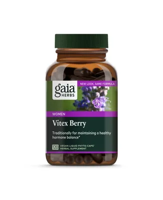 Gaia Herbs Vitex Berry (Chaste Tree) - Supports Hormone Balance & Fertility for Women