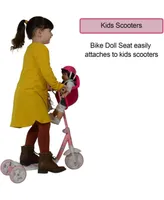 The New York Doll Collection Doll Bike Seat Carrier for Baby Dolls & 18 Inch Dolls