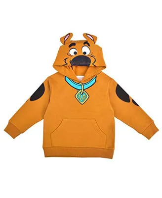 Toddler Boys and Girls Brown Scooby-Doo Pullover Hoodie