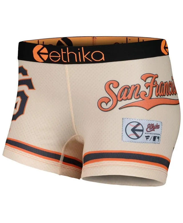 Ethika Women's Ethika Orange San Francisco Giants Babe Short Briefs