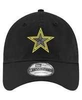 Men's New Era Black Dallas Cowboys Volt 9TWENTY Adjustable Hat