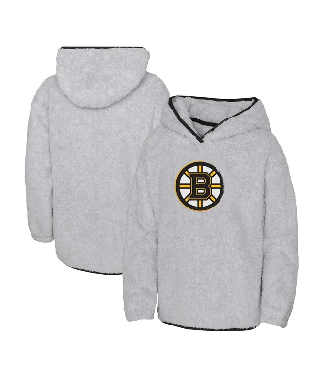 Outerstuff Big Girls Heather Gray Boston Bruins Ultimate Teddy