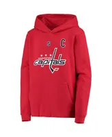 Big Boys Alexander Ovechkin Red Washington Capitals Player Name and Number Hoodie