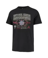 Men's '47 Brand Black Distressed Philadelphia Phillies vs. Arizona Diamondbacks 2023 Nlcs Matchup Franklin T-shirt