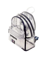 Men's and Women's Loungefly Dallas Cowboys Clear Mini Backpack