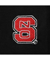 Women's ZooZatz Black Nc State Wolfpack Fleece Leggings