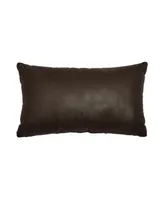 Five Queens Court Daniel Pine Cone Boudoir Embellished Decorative Pillow, 12" x 20"