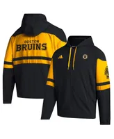 Men's adidas Black Boston Bruins Full-Zip Hoodie