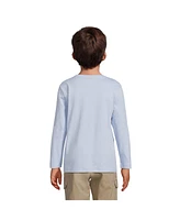 Lands' End Child Boys Long Sleeve Graphic Tee