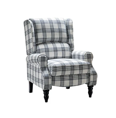Asikli Manual Recliner with Wingback Design