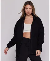 Effortless Fleece Oversized Jacket For Women
