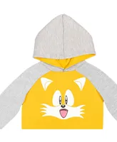 Sega Little Boys Sonic the Hedgehog Tails Fleece Pullover Hoodie