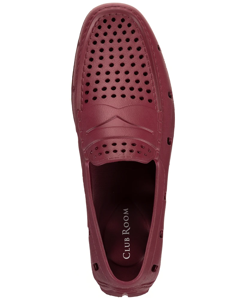 Club Room Men's Atlas Perforated Driver, Created for Macy's