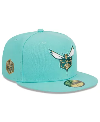 Men's New Era Turquoise Charlotte Hornets 2023/24 City Edition Alternate 59FIFTY Fitted Hat