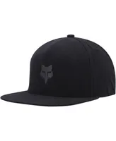 Men's Fox Black Snapback Hat