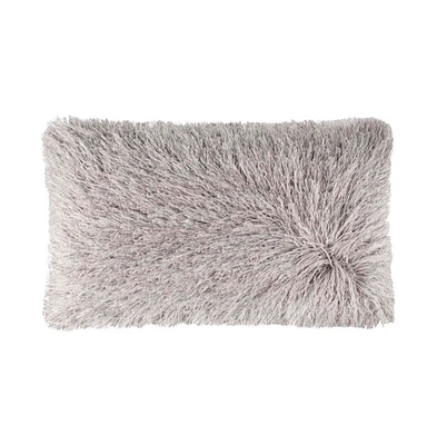 Safavieh Shag Modish Metallic 12" x 20" Pillow