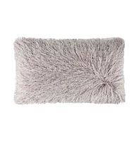 Safavieh Shag Modish Metallic 12" x 20" Pillow