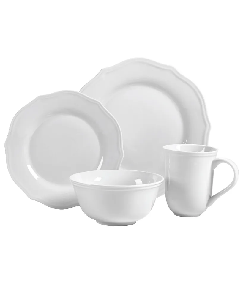 over&back Crest 16Pc Dinnerware Set