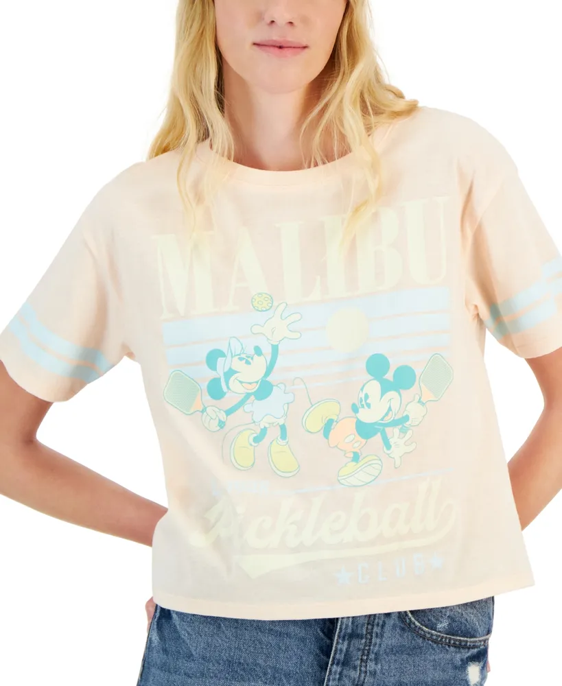 Disney Juniors' Mickey & Minnie Pickle Ball Club Graphic Tee