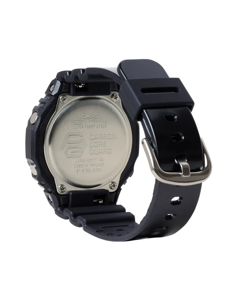 G-Shock Unisex Analog Digital Black Resin Watch, 42.9mm, GMAS2100RB1A