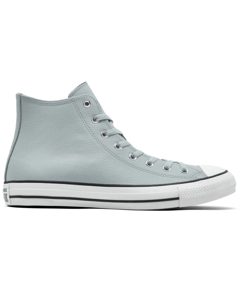 Converse Men's Chuck Taylor All Star Leather High Top Casual Sneakers from Finish Line