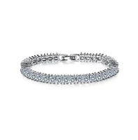 Princess Cut Cubic Zirconia Tennis Bracelet