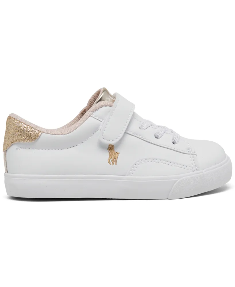Polo Ralph Lauren Toddler Girls Theron V Stay-Put Closure Casual Sneakers from Finish Line