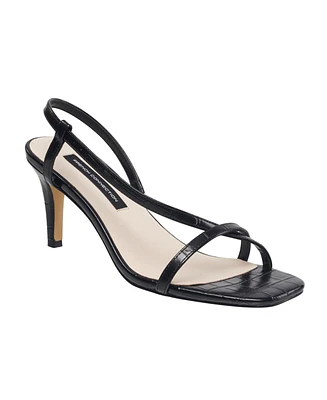 French Connection Women's Tanya Slip-On Heeled Sandal