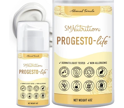 SMNutrition Advanced Formula Progesto-Life Cream, SMNutrition, 4oz