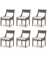 Greystone Ii Sling Back Side Chair 6pc Set