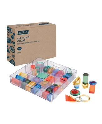 Kaplan Early Learning Light and Color: Toddler Loose Parts Stem Kit