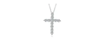 Cubic Zirconia Cross Necklaces for Women