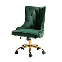 Hulala Home Adelaida Contemporary Task Chair with Tufted Back