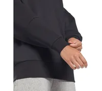 Reebok Women's Lux Oversized Sweatshirt Hoodie, A Macy's Exclusive