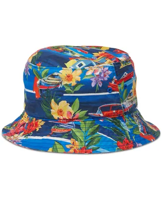 Polo Ralph Lauren Men's Tropical-Print Twill Bucket Hat