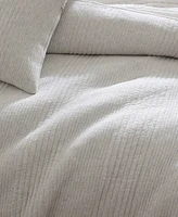 Dkny Pure Ribbed Jersey 3-Pc. Comforter Set