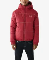 True Religion Men's Big T Puffer Jacket