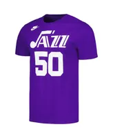 Men's and Women's Nike Purple Utah Jazz 50th Anniversary T-shirt