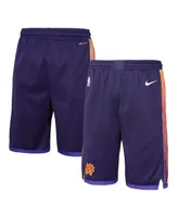 Big Boys Nike Purple Phoenix Suns 2023/24 City Edition Swingman Performance Shorts