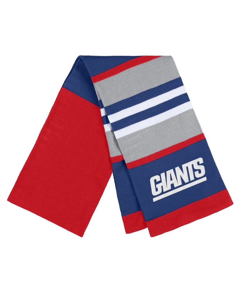 Women's Wear by Erin Andrews New York Giants Stripe Glove and Scarf Set