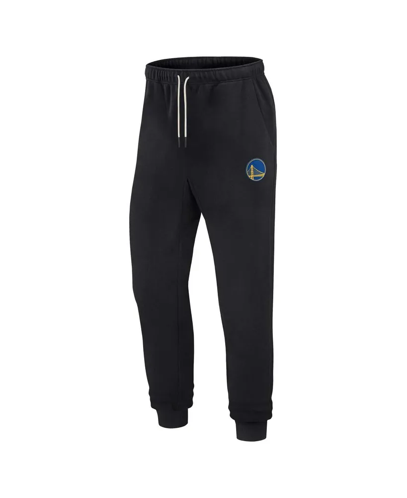 Men's and Women's Fanatics Signature Black Golden State Warriors Super Soft Fleece Jogger