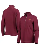 Women's Tommy Bahama Burgundy Washington Commanders Aruba Half-Zip Jacket