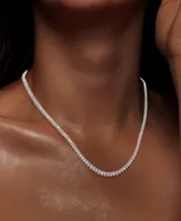 Diamond All-Around 16-1/2" Collar Necklace (5-1/2 ct. t.w.) in 14k White Gold