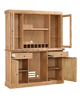 Closeout! Logans Edge Back Bar and Hutch