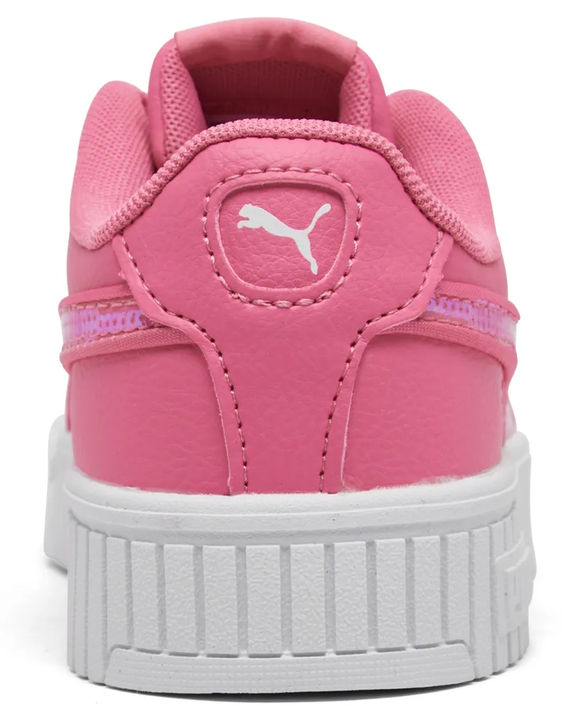 Puma Little Girls Carina 2.0 Sparkle Casual Sneakers from Finish Line