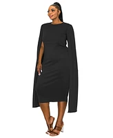 L I V D Plus Naomi Cape Dress